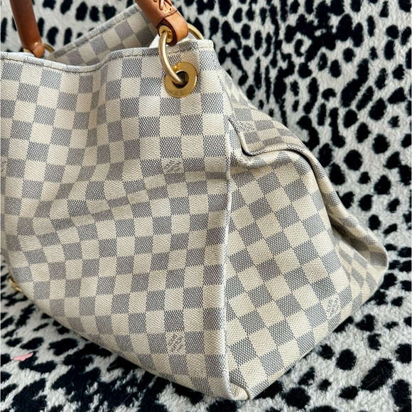 💯 Authentic LOUIS VUITTON Damier Azur Artsy bag purse tote - Picture 7 of 15